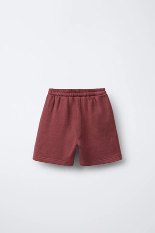 Купить Zara Шорты из мягкой ткани с вышивкой