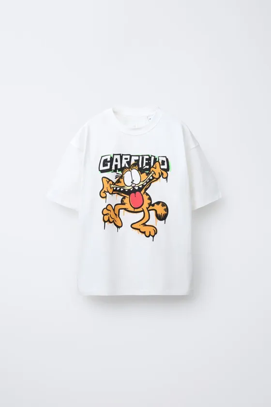 ФУТБОЛКА С ПРИНТОМ GARFIELD © PAWS INC