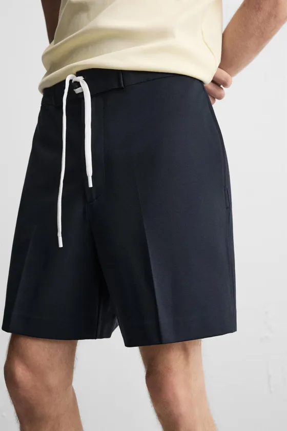 ШОРТЫ ИЗ СМЕСОВОЙ ВИСКОЗЫ