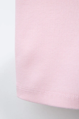 Легинсы-велосипедки в рубчик с принтом PEPPA PIG ™- Заказать в России