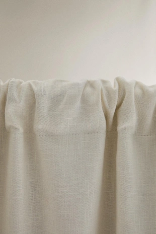 Занавеска из льна WHITE BLACKOUT- Заказать в России