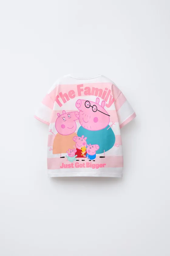 ФУТБОЛКА В ПОЛОСКУ С ПРИНТОМ PEPPA PIG ™