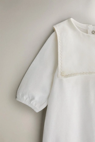 Детский комбинезон с бабочкой-воротником- Заказать в России