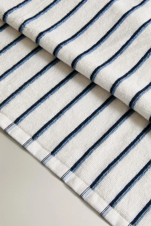 Полотенце для ванны с цветными полосками- Заказать в России