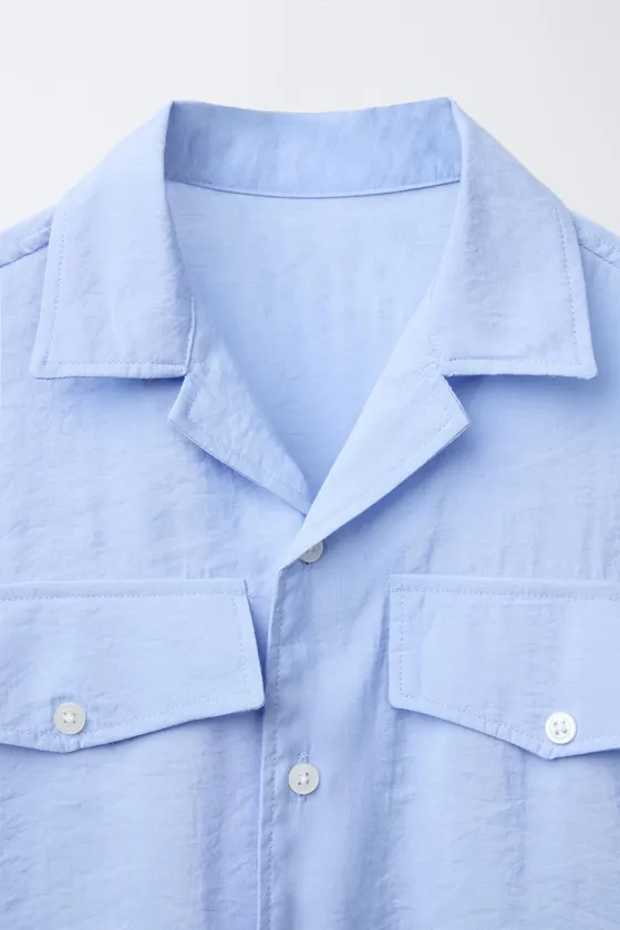 РУБАШКА ИЗ ТКАНИ С СОДЕРЖАНИЕМ МОДАЛА