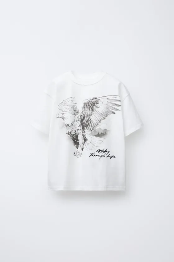 ФУТБОЛКА С ПРИНТОМ «ОРЕЛ»