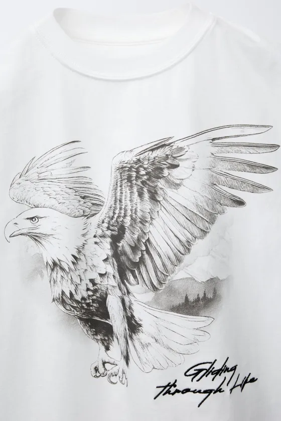 ФУТБОЛКА С ПРИНТОМ «ОРЕЛ»