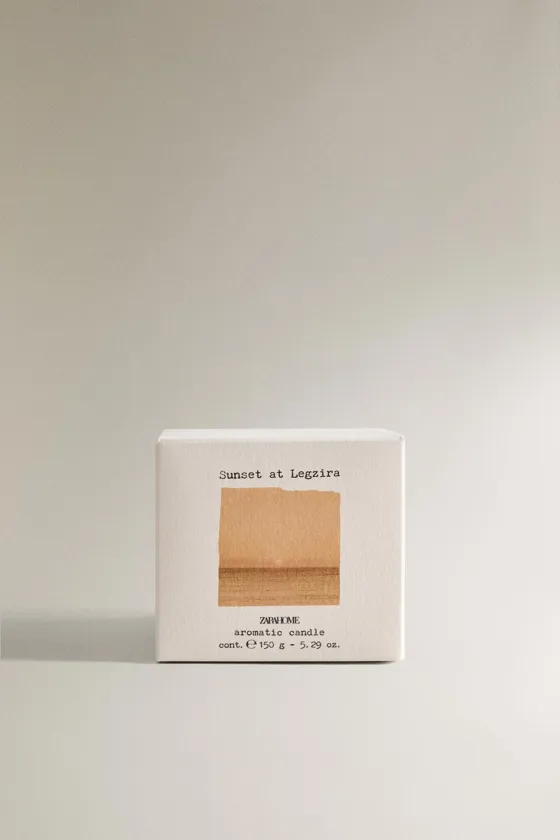 (150 g) пахнущая свеча sunset at legzira