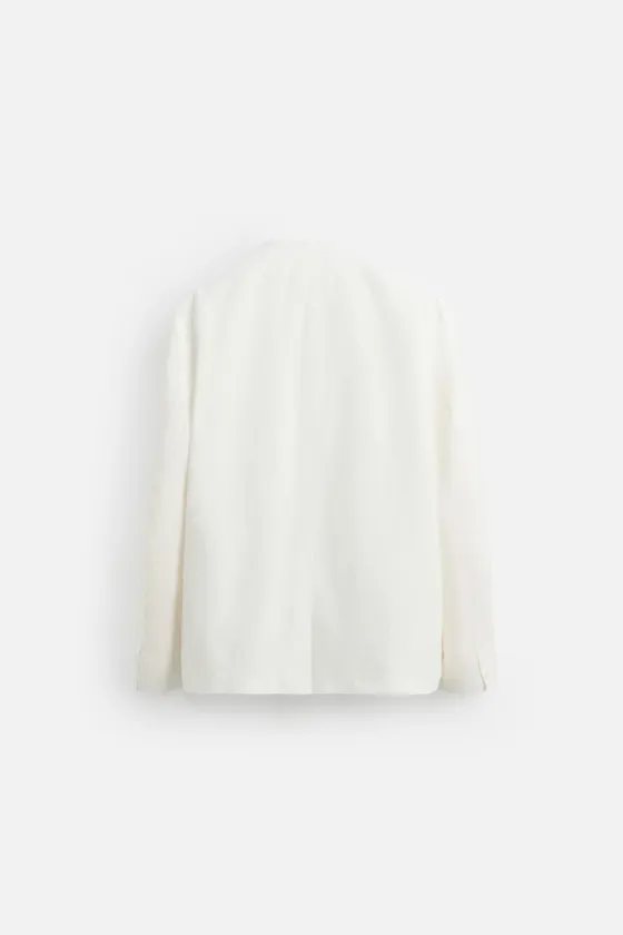100% LINEN SUIT BLAZER