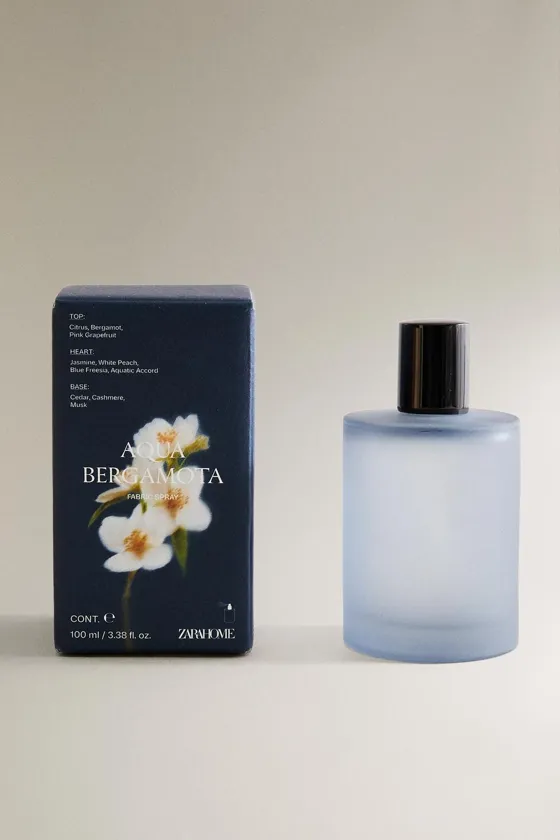 (100 ml) освежитель для ткани aqua bergamota