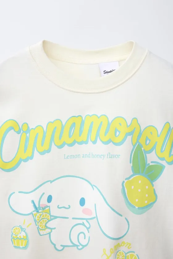ФУТБОЛКА С ЛИМОНАМИ CINNAMOROLL © SANRIO