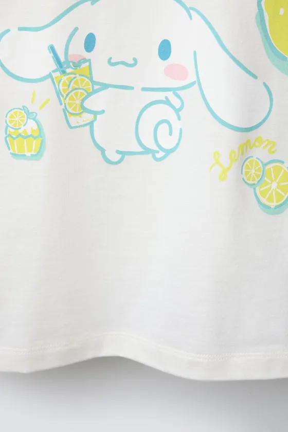 ФУТБОЛКА С ЛИМОНАМИ CINNAMOROLL © SANRIO