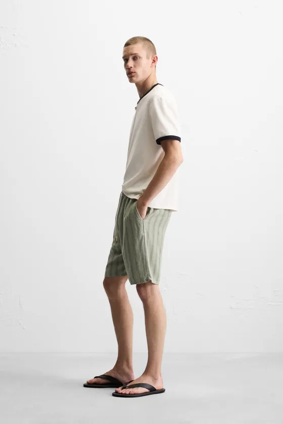 ШОРТЫ ИЗО ЛЬНА И ВИСКОЗЫ