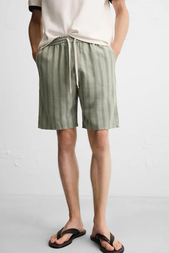 ШОРТЫ ИЗО ЛЬНА И ВИСКОЗЫ