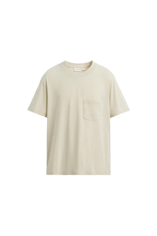 Beige | 4231/481/710 - Zara Футболка с карманом