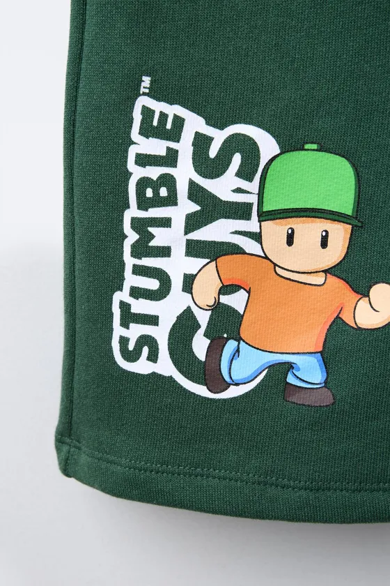 ШОРТЫ ИЗ МЯГКОЙ ТКАНИ STUMBLE GUYS ™ © SCOPELY