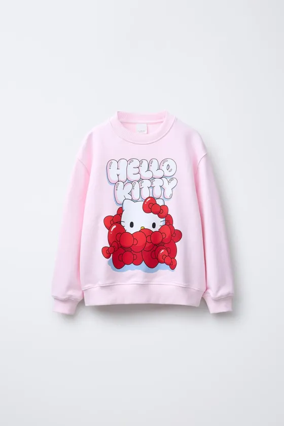 ТОЛСТОВКА С ПРИНТОМ HELLO KITTY ©