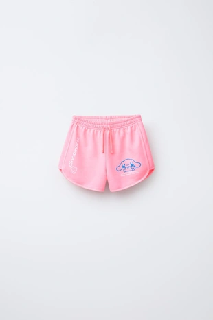 Купить Zara Шорты-бермуды с рельефным принтом CINNAMOROLL © SANRIO