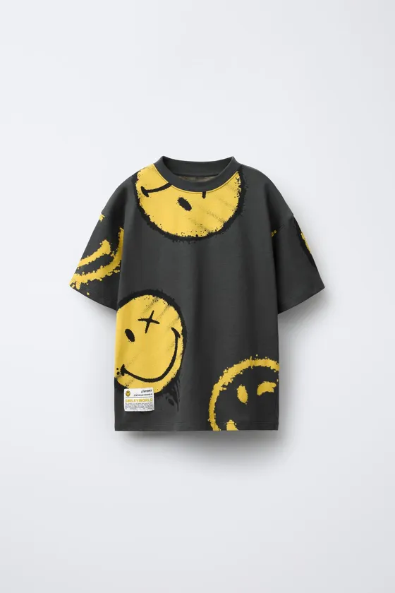 ФУТБОЛКА С ПРИНТОМ SMILEYWORLD ®