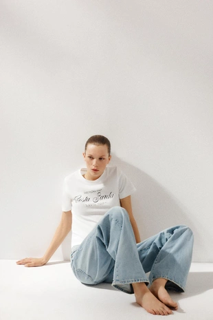 Футболка с текстом- Заказать в России