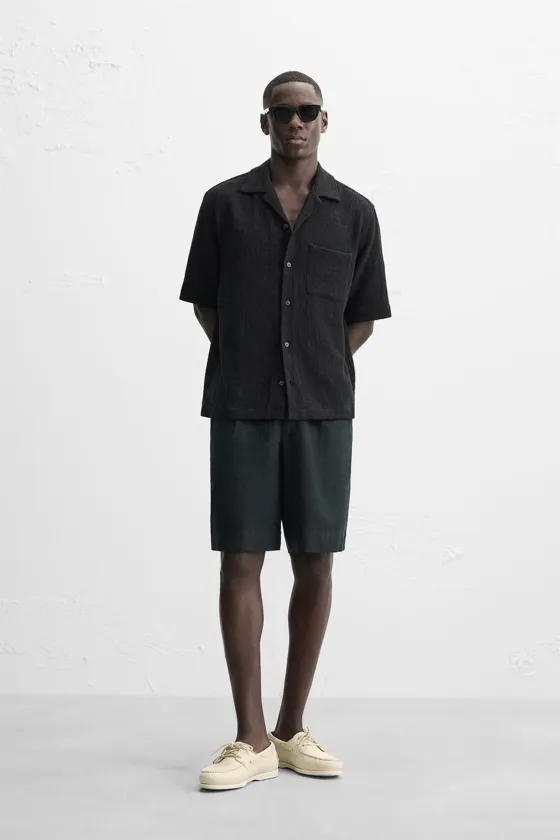 ЖАККАРДОВАЯ РУБАШКА RELAXED FIT