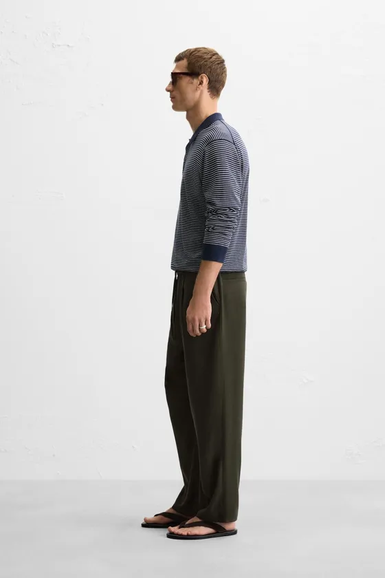 БРЮКИ RELAXED FIT ИЗ ЛИОЦЕЛЛА