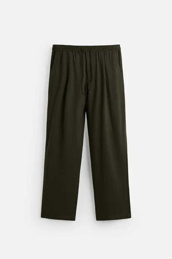 БРЮКИ RELAXED FIT ИЗ ЛИОЦЕЛЛА