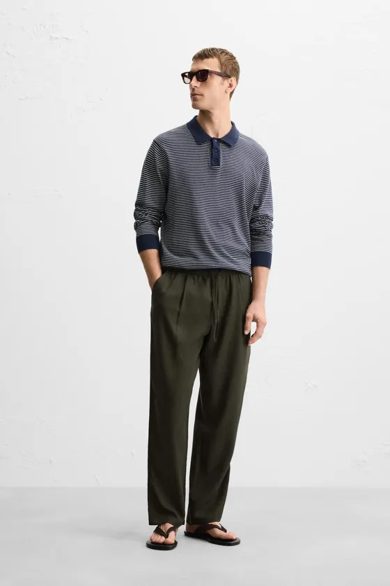 БРЮКИ RELAXED FIT ИЗ ЛИОЦЕЛЛА
