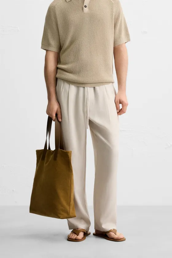 БРЮКИ RELAXED FIT ИЗ ЛИОЦЕЛЛА