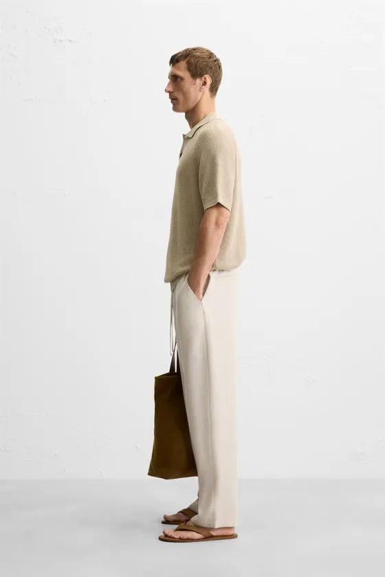 БРЮКИ RELAXED FIT ИЗ ЛИОЦЕЛЛА