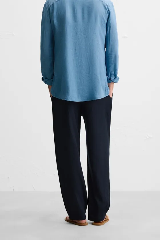 БРЮКИ RELAXED FIT ИЗ ЛИОЦЕЛЛА
