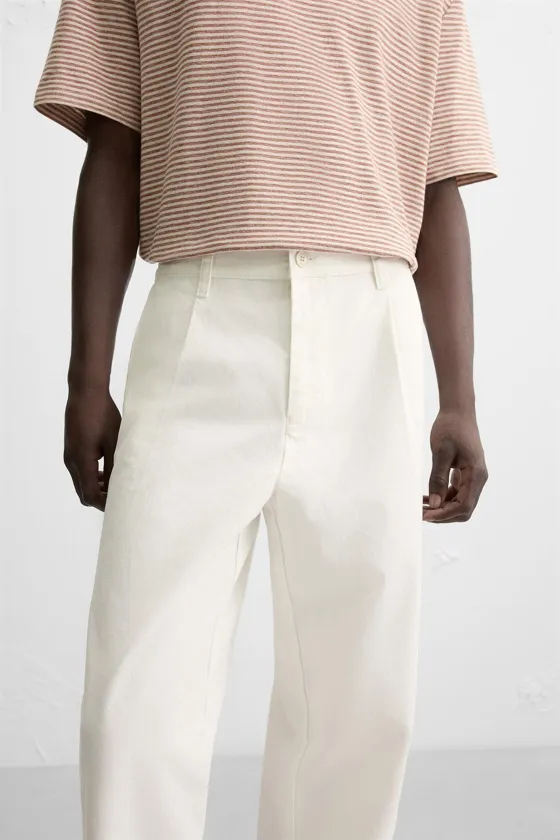 БРЮКИ RELAXED FIT СО СКЛАДКАМИ