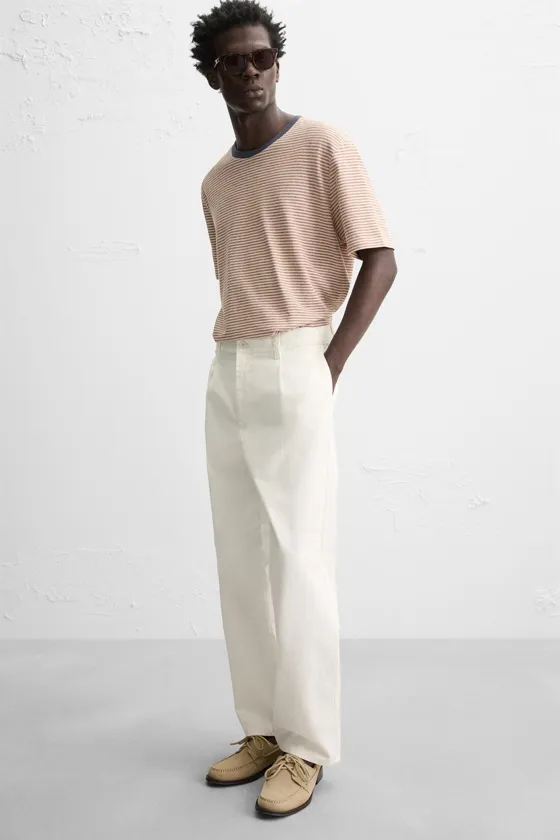 БРЮКИ RELAXED FIT СО СКЛАДКАМИ