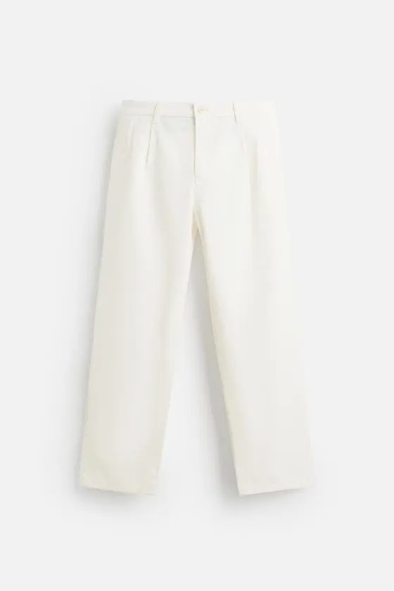 БРЮКИ RELAXED FIT СО СКЛАДКАМИ