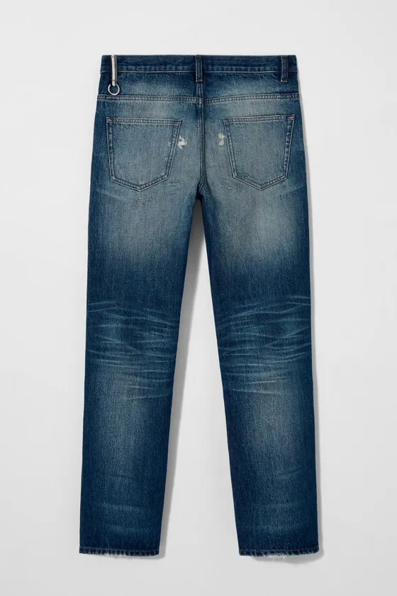 Джинсы slim fit ripped bobby gillespie x zara