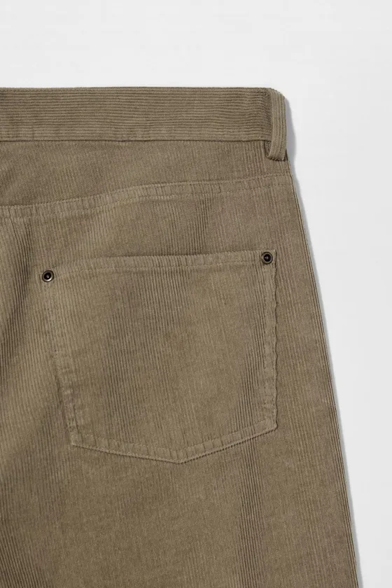 Брюки из вельвета flare fit bobby gillespie x zara