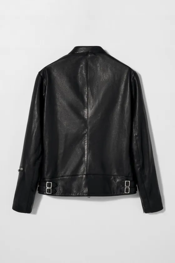 Кожаная куртка bobby gillespie x zara