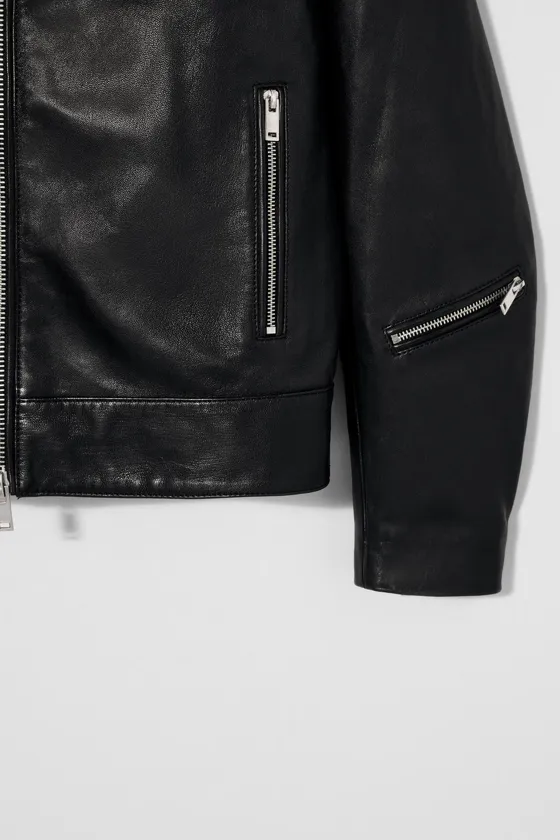 Кожаная куртка bobby gillespie x zara