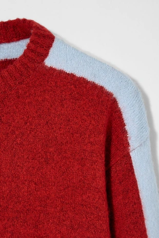 Свитер в стиле COLOUR BLOCK BOBBY GILLESPIE X ZARA- Заказать в России