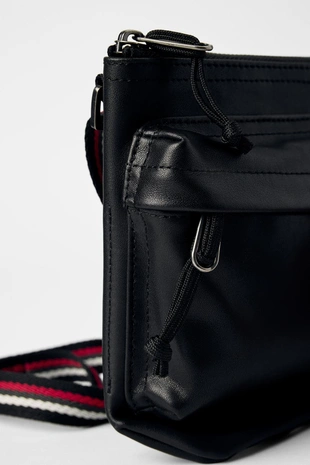 Кожаная сумка BOBBY GILLESPIE X ZARA- Заказать в России