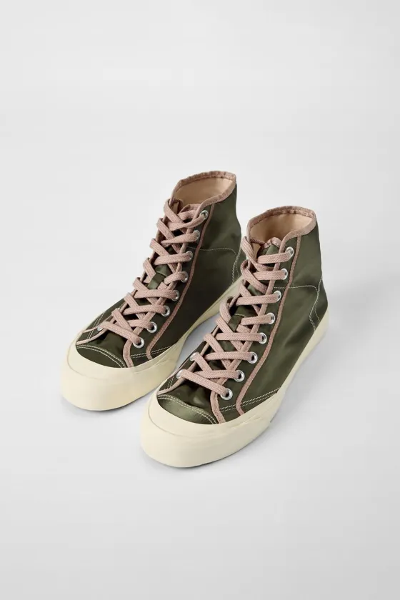 ВЫСОКИЕ КРОССОВКИ BOBBY GILLESPIE X ZARA