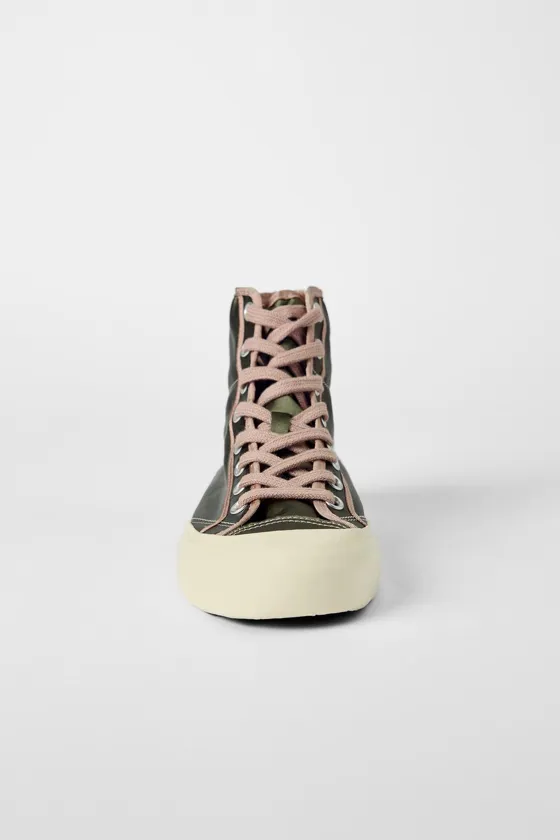 ВЫСОКИЕ КРОССОВКИ BOBBY GILLESPIE X ZARA