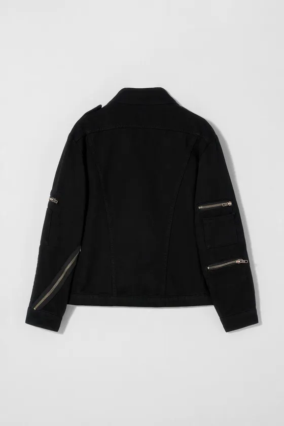 Куртка с молнией kate moss x zara