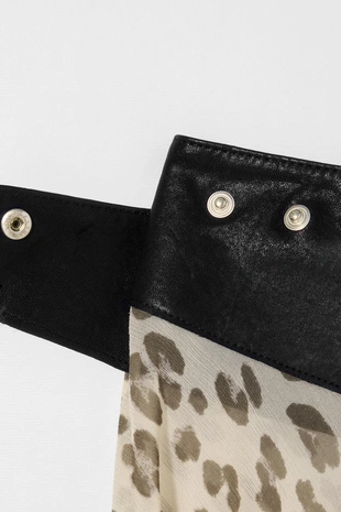 Юбка-ремень из кожи KATE MOSS X ZARA- Заказать в России