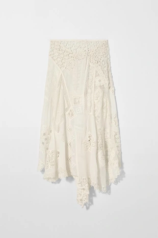 Юбка-миди с пэчворком KATE MOSS X ZARA- Заказать в России