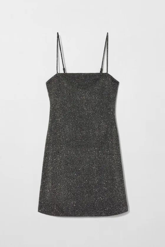 Мини-платье shimmer kate moss x zara