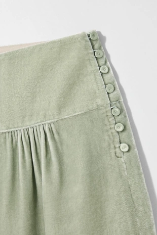 Шорты из вельвета с кружевом KATE MOSS X ZARA- Заказать в России