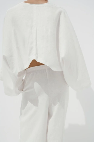 Кимоно-накидка асимметричного кроя