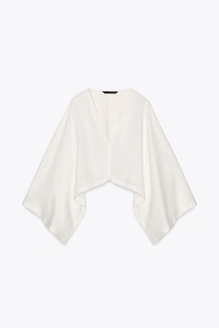 Кимоно-накидка асимметричного кроя- Заказать в России