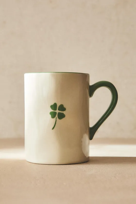 Кружка из керамики clover